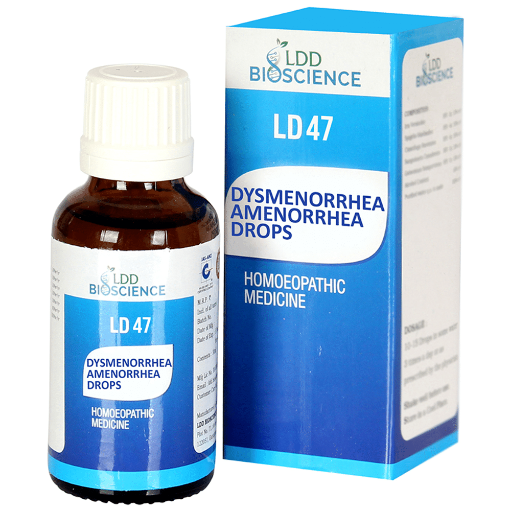 LDD Bioscience LD 47 Dysmenorrhea Amenorrhea Drop LDD Bioscience LD 47 Dysmenorrhea Amenorrhea Drop