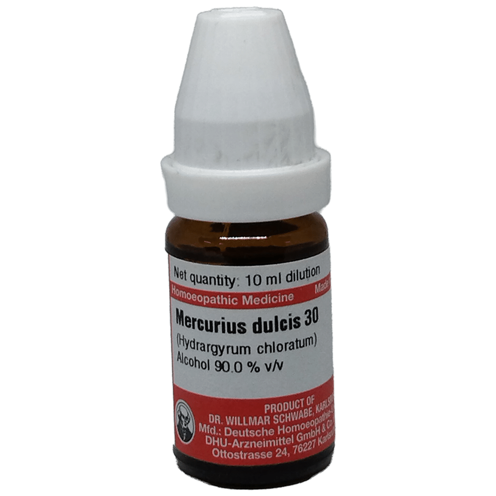 Dr Willmar Schwabe Germany Mercurius Dulcis (Hydragyrum Chloratum) Dilution 30 Dr Willmar Schwabe Germany Mercurius Dulcis (Hydragyrum Chloratum) Dilution 30