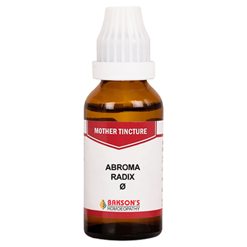 Bakson's Homeopathy Abroma Radix Mother Tincture Q Bakson's Homeopathy Abroma Radix Mother Tincture Q