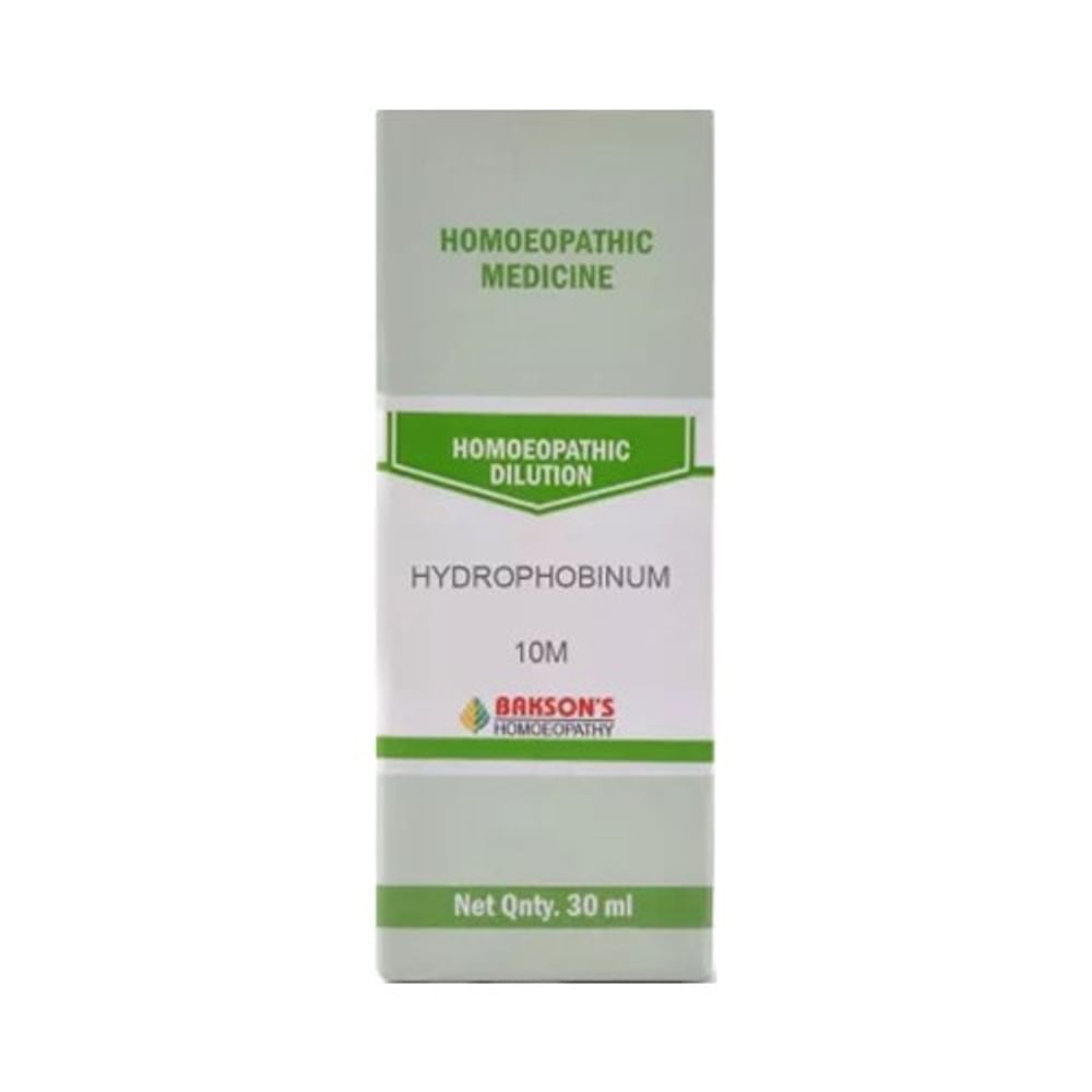 Bakson's Homeopathy Hydrophobinum Dilution 10M