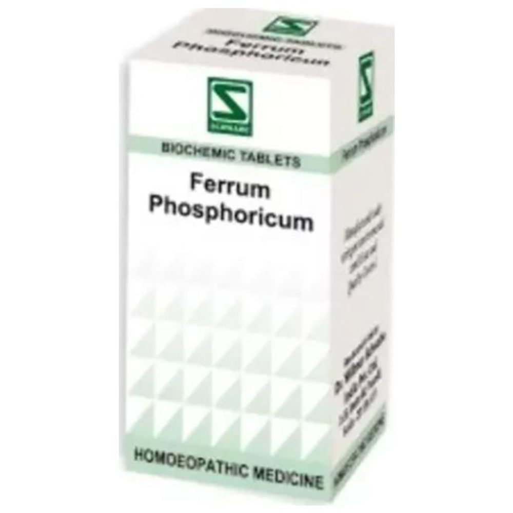 Dr Willmar Schwabe India Ferrum Phosphoricum Biochemic Tablet 30X Dr Willmar Schwabe India Ferrum Phosphoricum Biochemic Tablet 30X