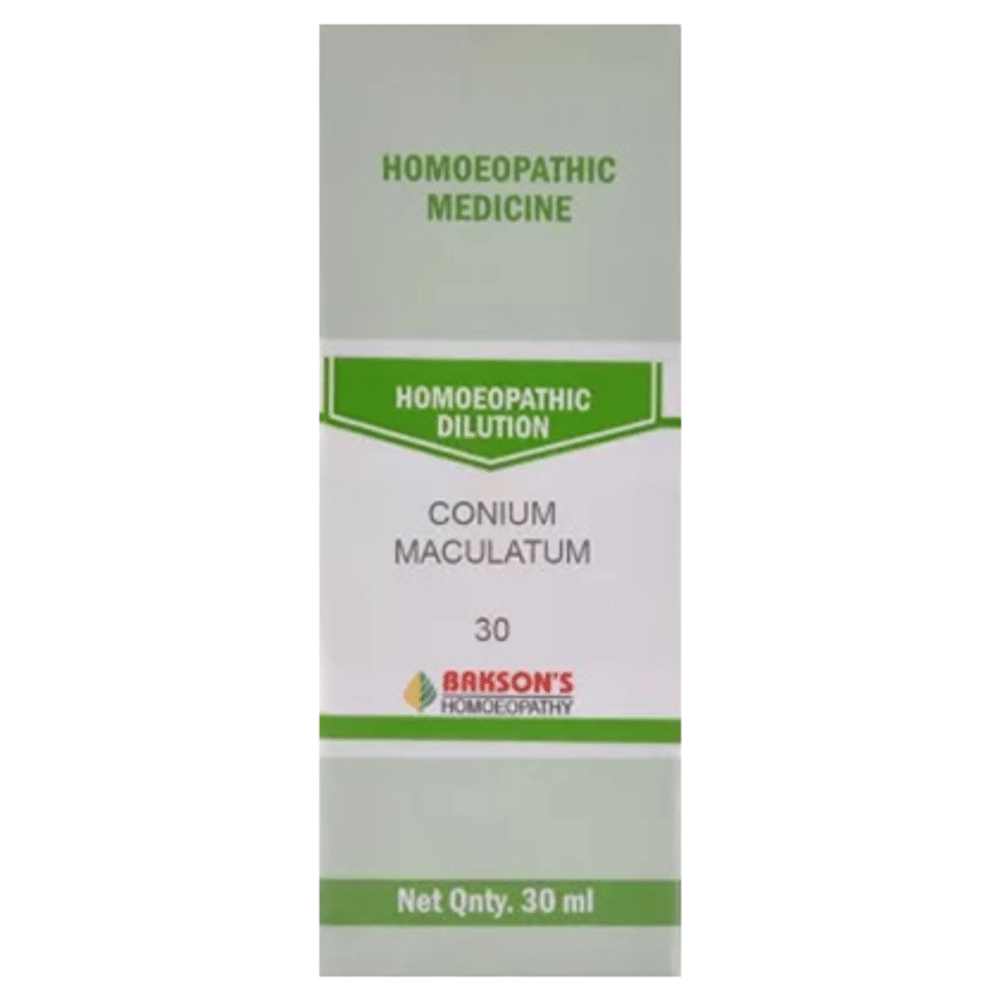 Bakson's Homeopathy Conium Maculatum Dilution 30 Bakson's Homeopathy Conium Maculatum Dilution 30
