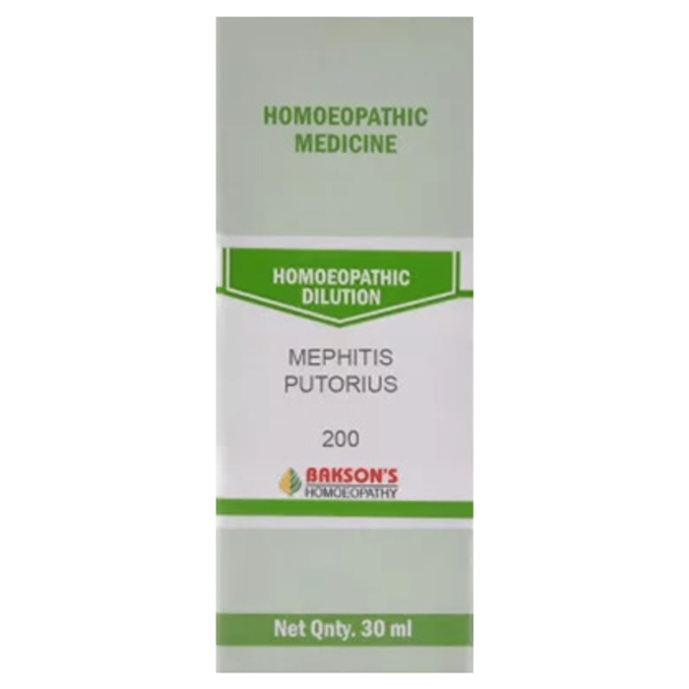 Bakson's Homeopathy Mephitis Putorius Dilution 200