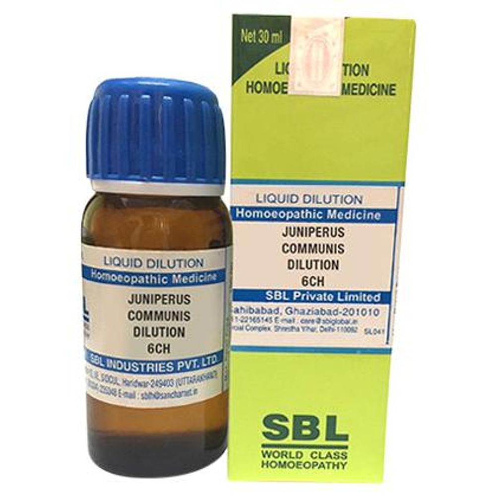 SBL Juniperus Communis Dilution 6 CH SBL Juniperus Communis Dilution 6 CH