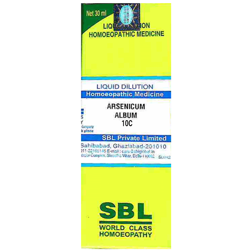 SBL Arsenicum Album Dilution 10M CH SBL Arsenicum Album Dilution 10M CH