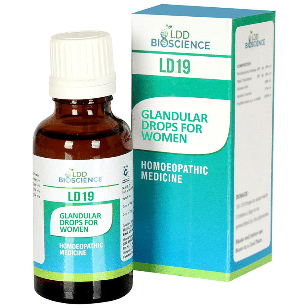 LDD Bioscience LD 19 Glandular Drop for Women LDD Bioscience LD 19 Glandular Drop for Women