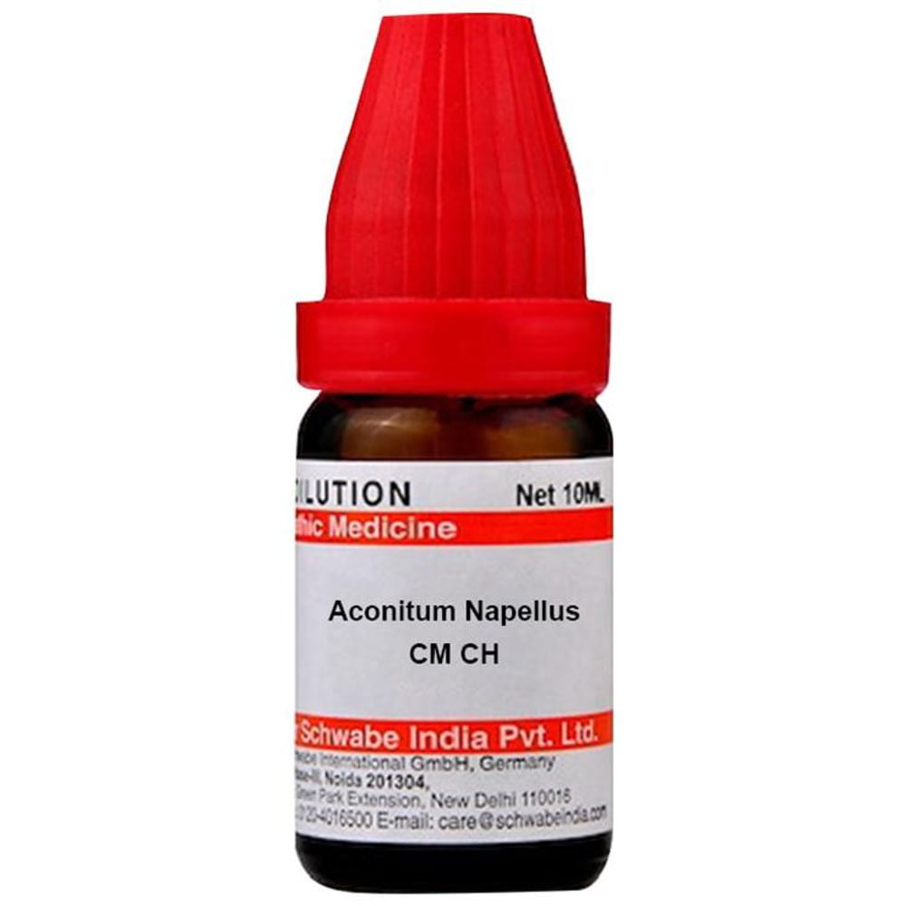 Dr Willmar Schwabe India Aconitum Napellus Dilution CM CH Dr Willmar Schwabe India Aconitum Napellus Dilution CM CH
