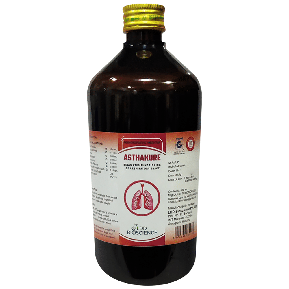 LDD Bioscience Asthakure Syrup LDD Bioscience Asthakure Syrup