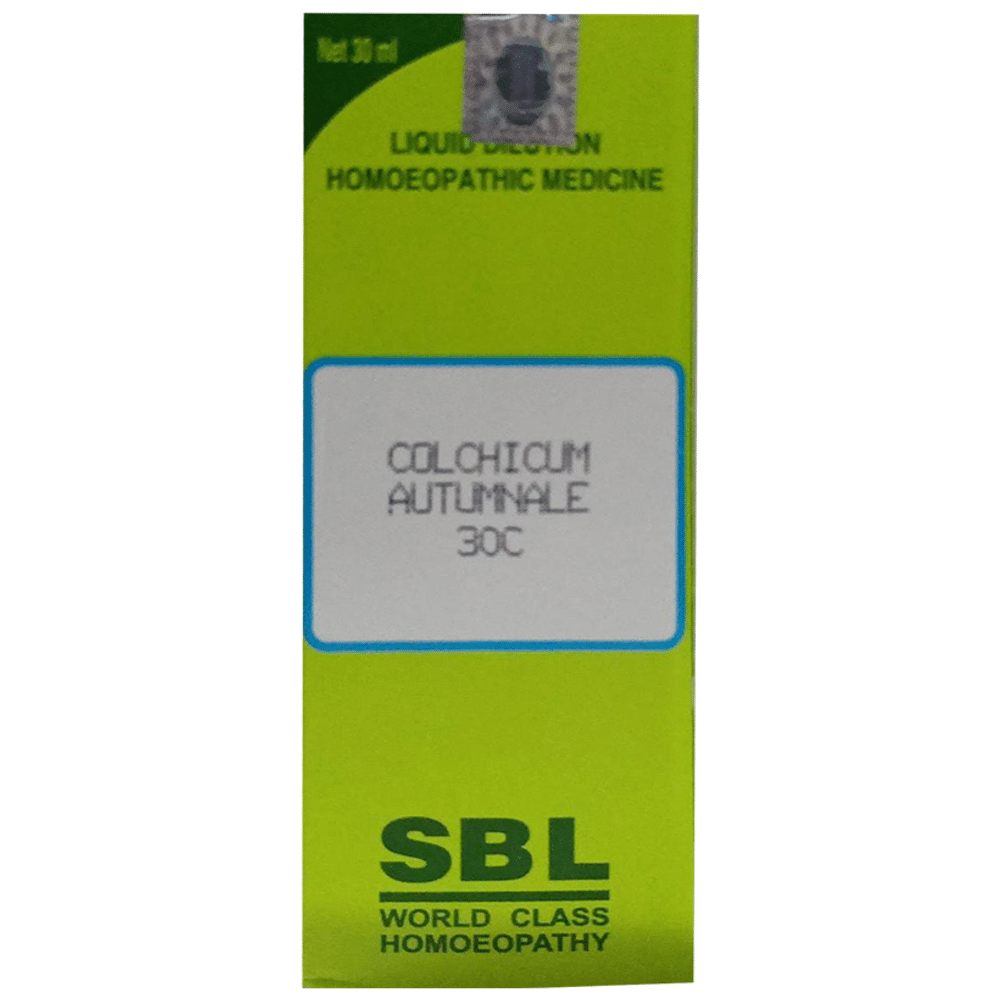 SBL Colchicum Dilution 30 CH SBL Colchicum Dilution 30 CH
