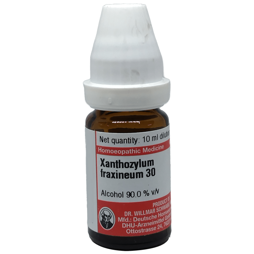 Dr Willmar Schwabe Germany Xanthozylum Fraxineum Dilution 30 Dr Willmar Schwabe Germany Xanthozylum Fraxineum Dilution 30