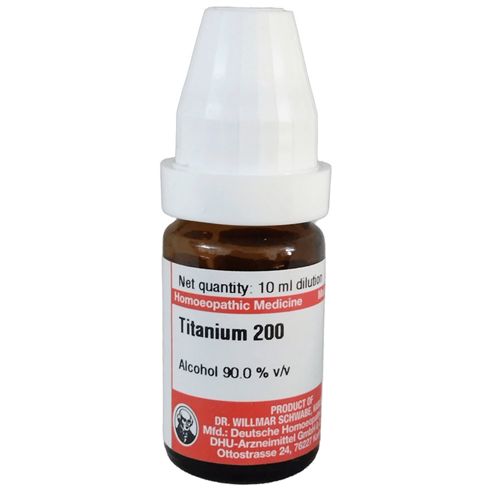 Dr Willmar Schwabe Germany Titanium Dilution 200 Dr Willmar Schwabe Germany Titanium Dilution 200
