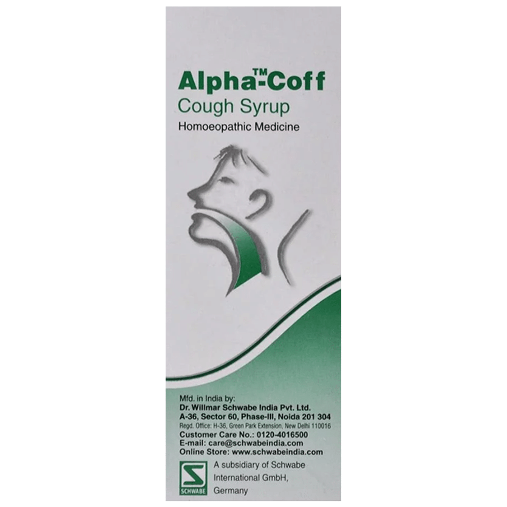 Dr Willmar Schwabe India Alpha-Coff Cough Syrup Dr Willmar Schwabe India Alpha-Coff Cough Syrup
