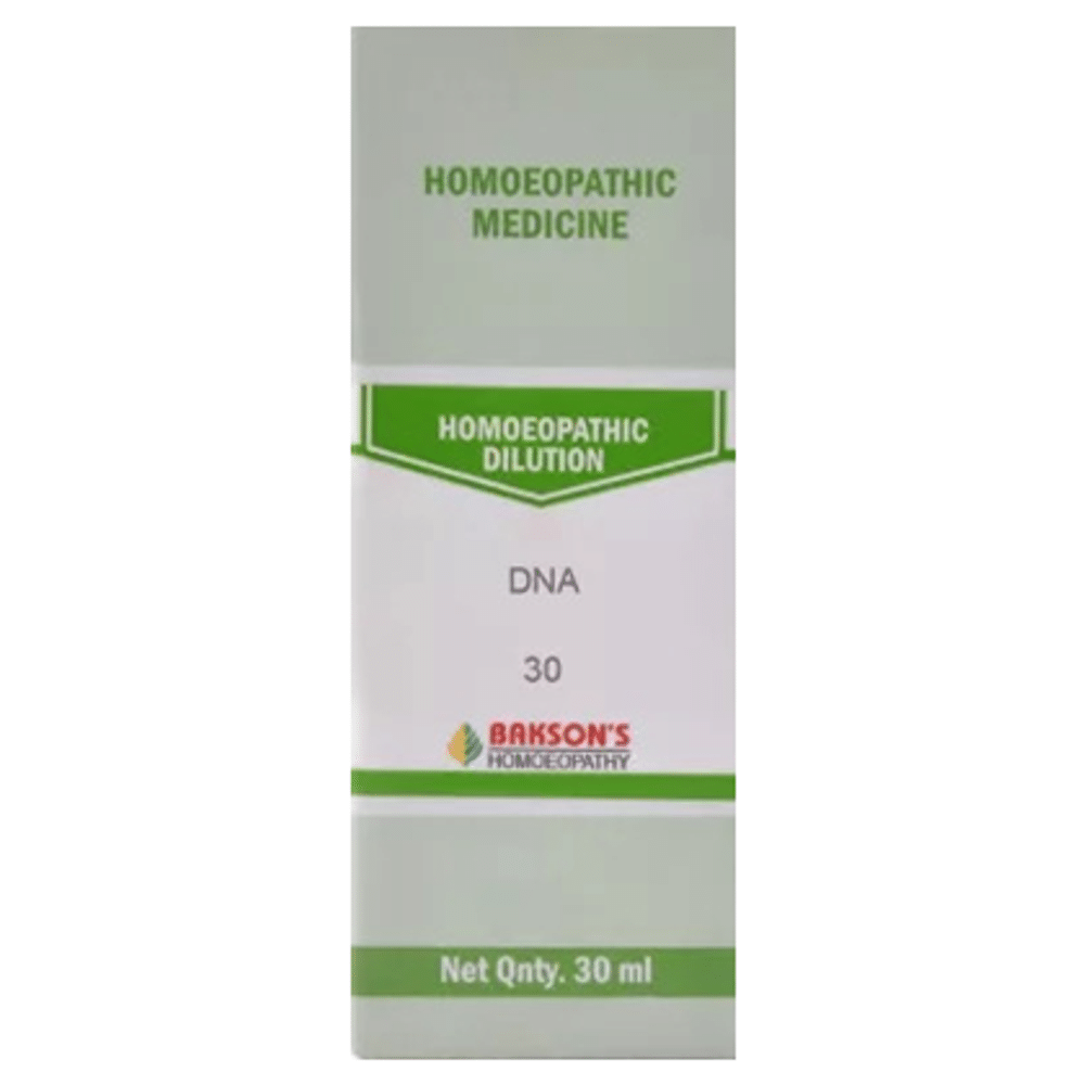 Bakson's Homeopathy DNA Dilution 30 Bakson's Homeopathy DNA Dilution 30