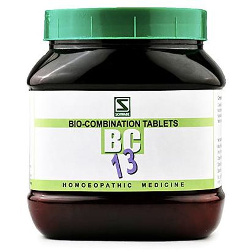 Dr Willmar Schwabe India Bio-Combination 13 (BC 13) Tablet Dr Willmar Schwabe India Bio-Combination 13 (BC 13) Tablet