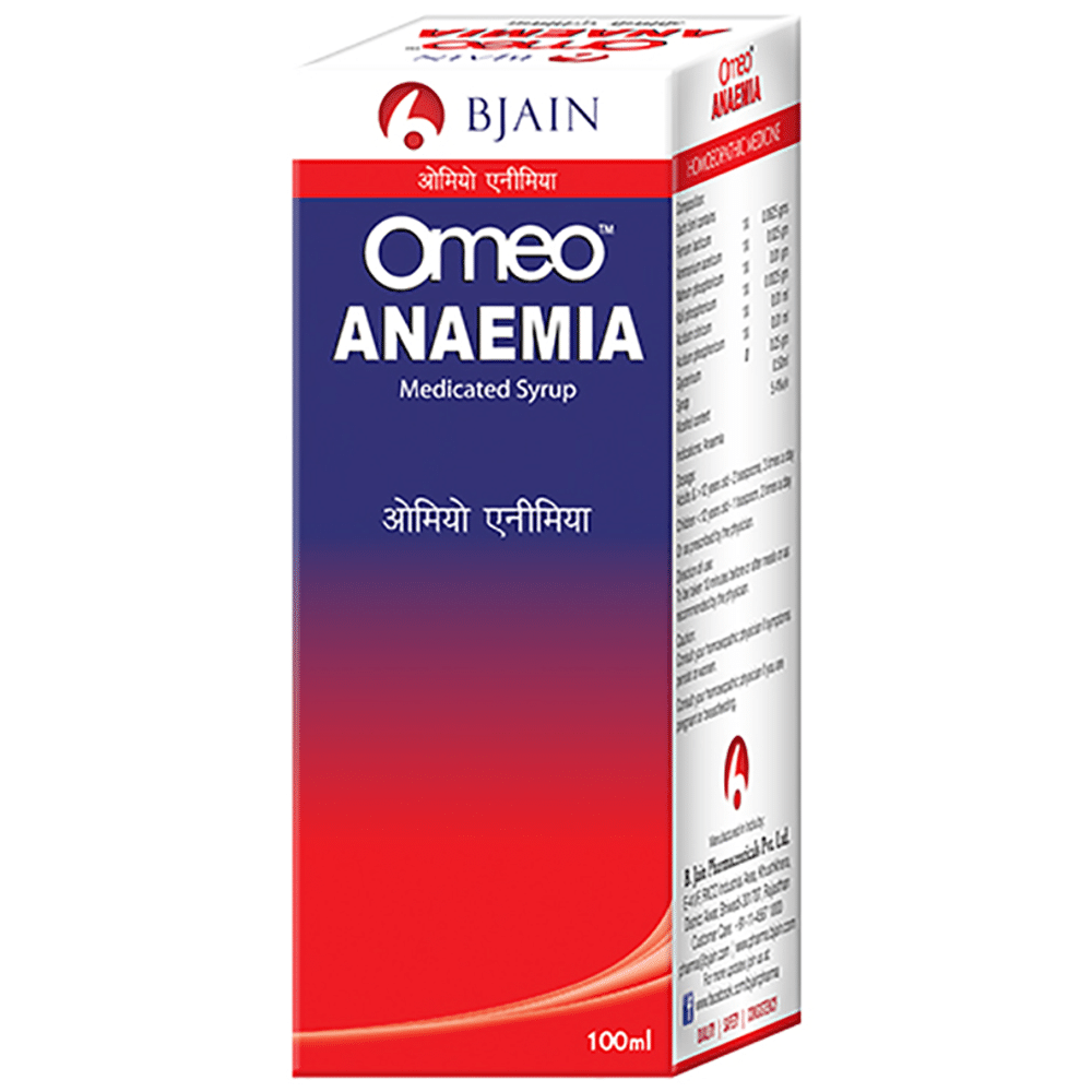 Bjain Omeo Anaemia Syrup