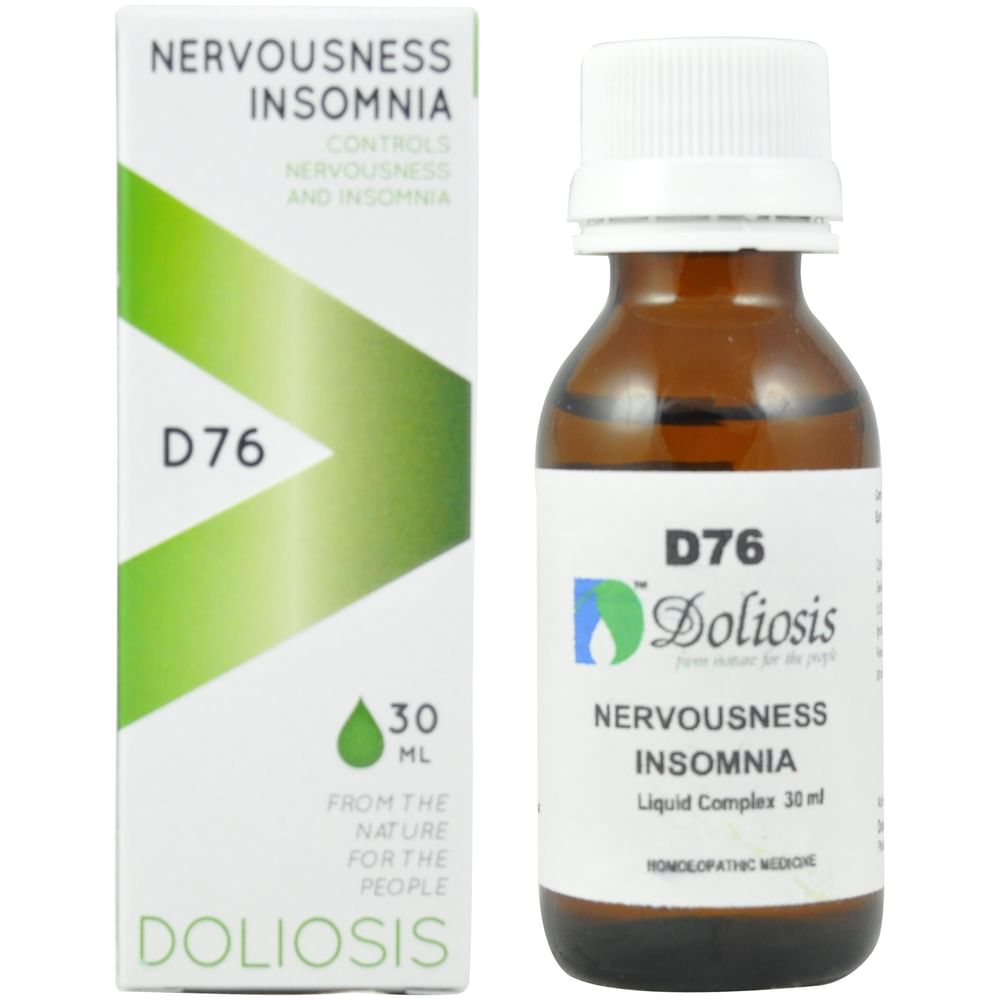 Doliosis D76 Nervousness Insomnia Drop Doliosis D76 Nervousness Insomnia Drop
