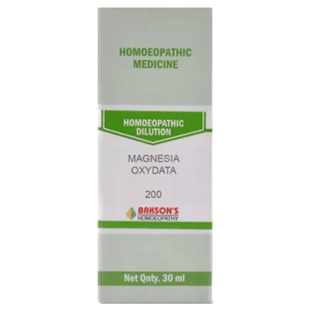 Bakson's Homeopathy Magnesia Oxydata Dilution 200
