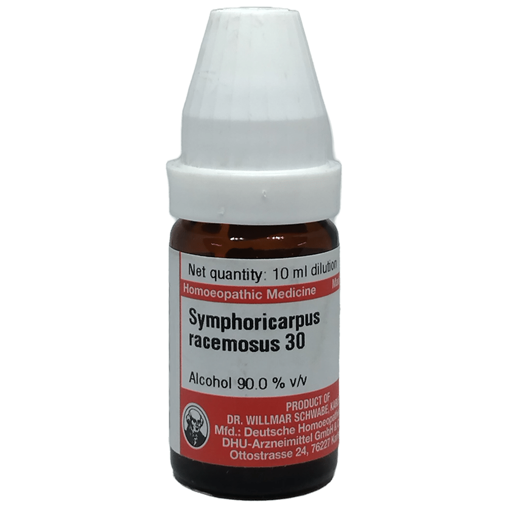 Dr Willmar Schwabe Germany Symphoricarpus Racemosus Dilution 30 Dr Willmar Schwabe Germany Symphoricarpus Racemosus Dilution 30