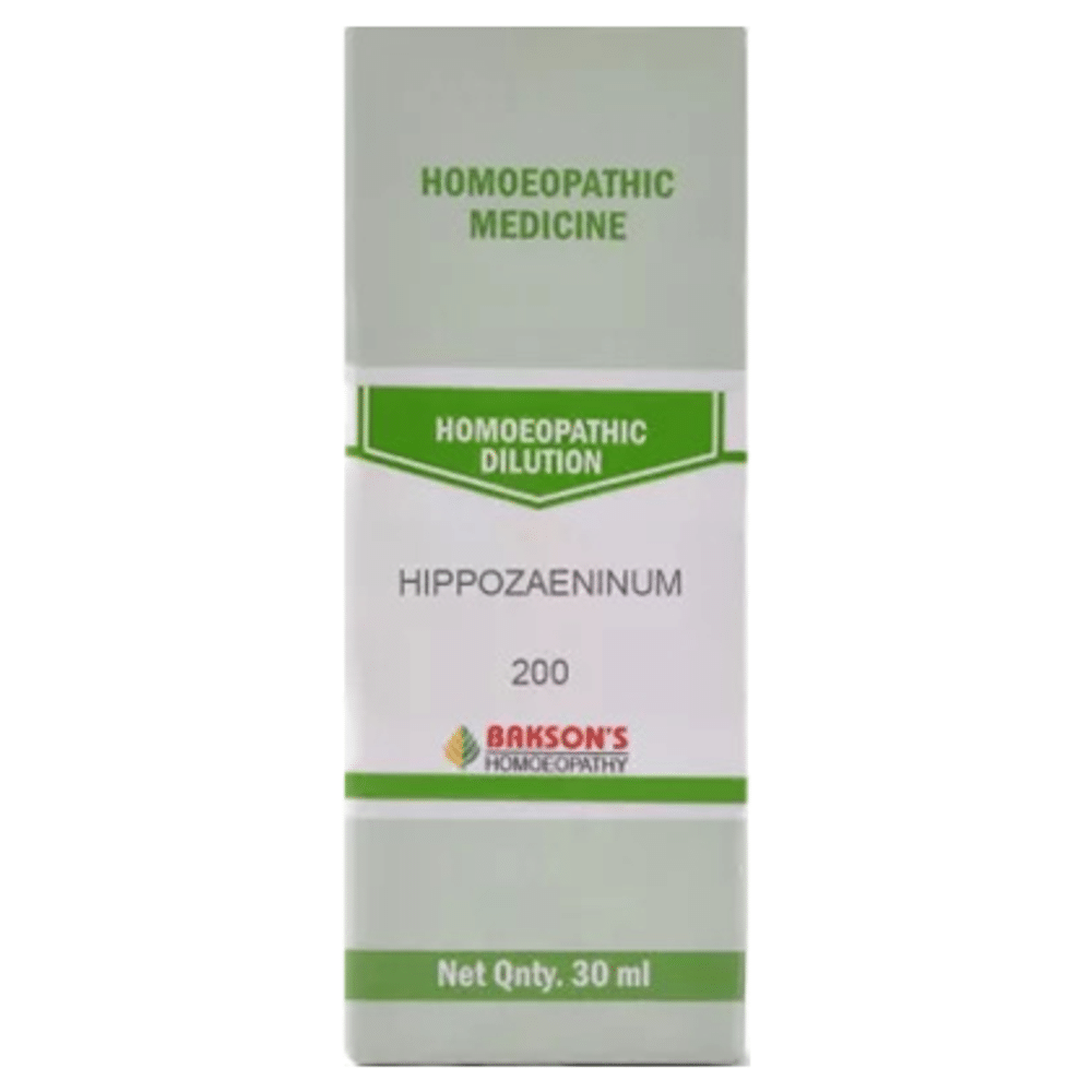 Bakson's Homeopathy Hippozaeninum Dilution 200