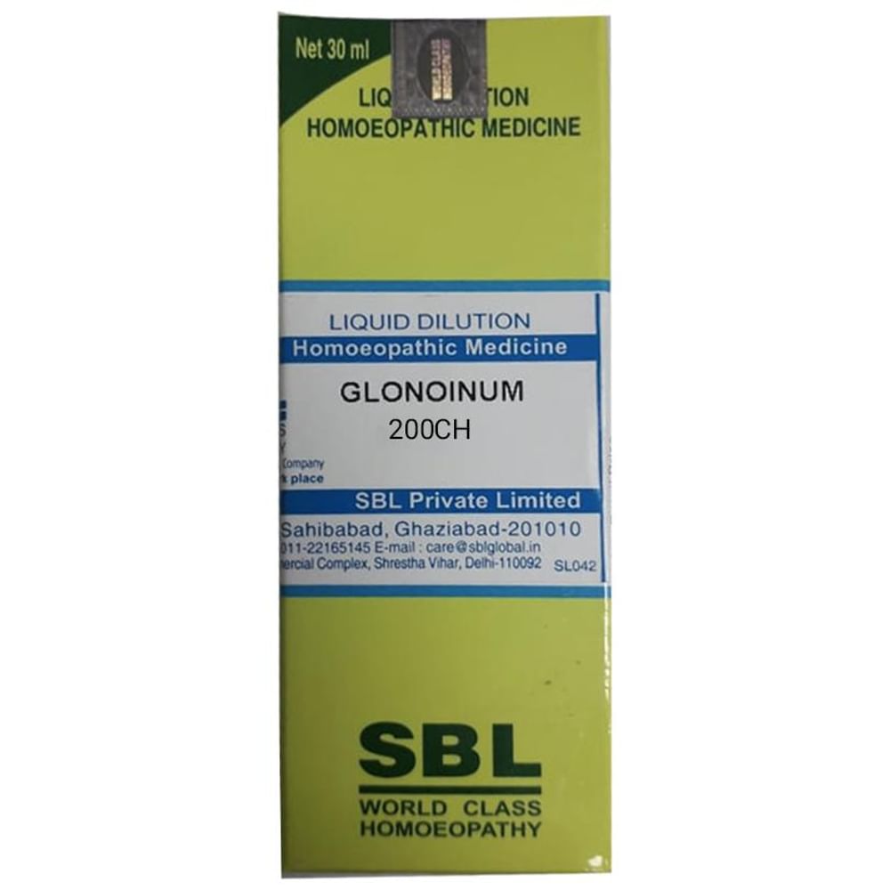 SBL Glonoinum Dilution 6 CH SBL Glonoinum Dilution 6 CH
