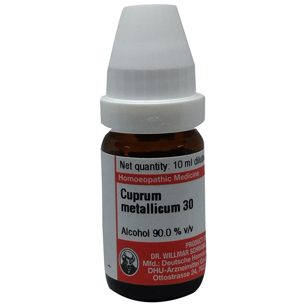 Dr Willmar Schwabe Germany Cuprum Metallicum Dilution 30 Dr Willmar Schwabe Germany Cuprum Metallicum Dilution 30