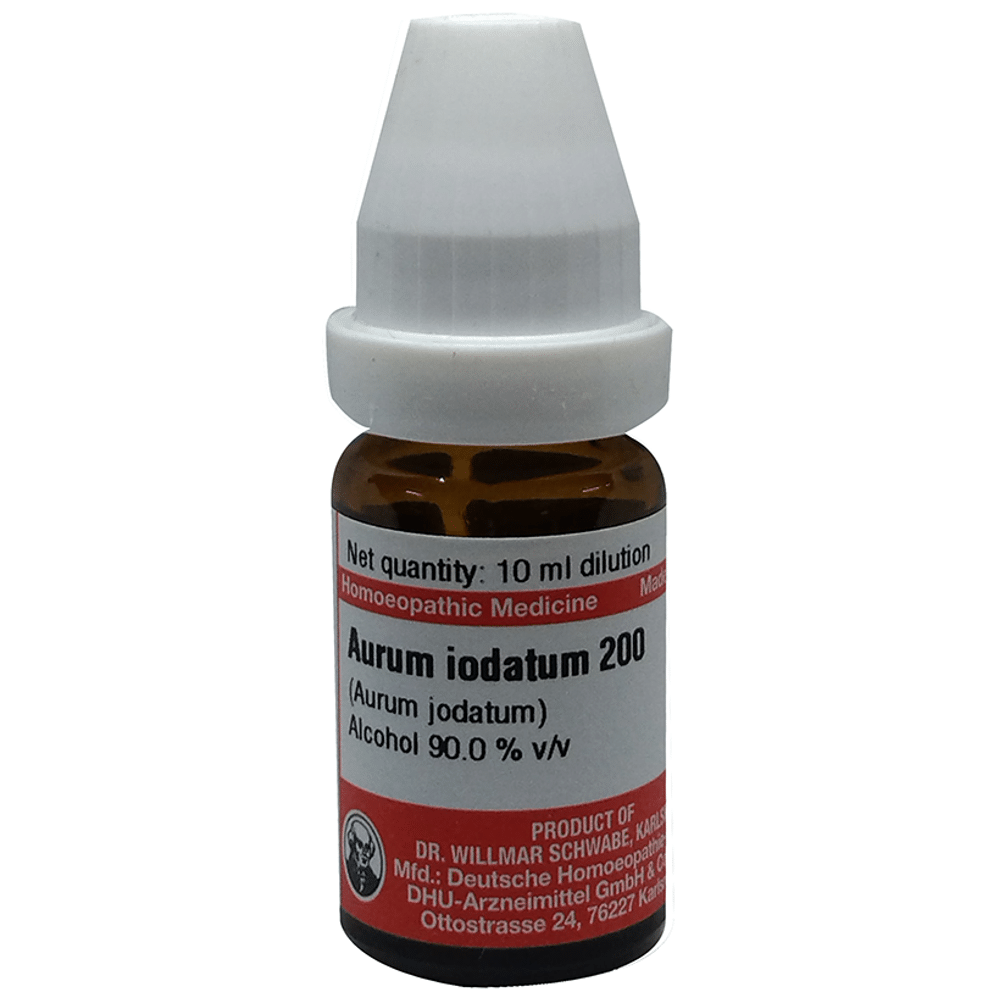 Dr Willmar Schwabe Germany Aurum Iodatum Dilution 200 Dr Willmar Schwabe Germany Aurum Iodatum Dilution 200