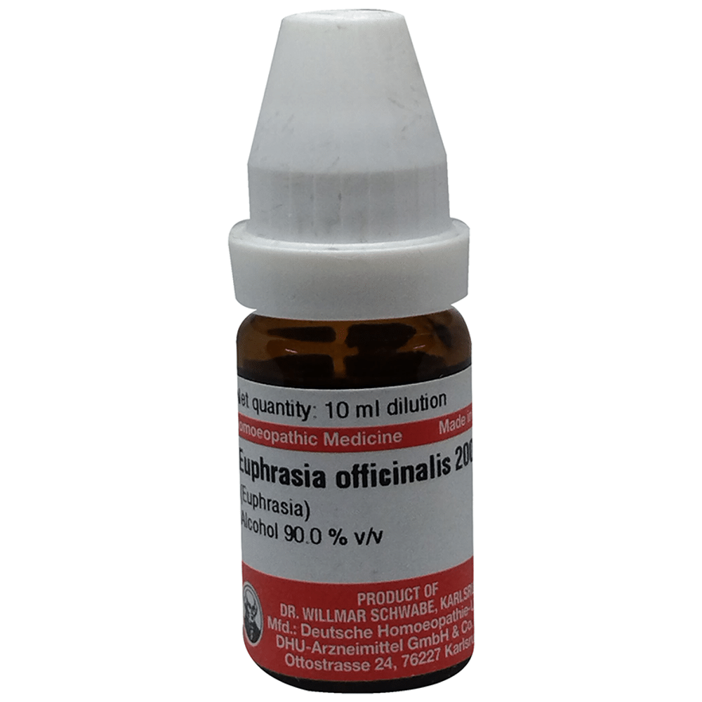 Dr Willmar Schwabe Germany Euphrasia Officinalis Dilution 200 Dr Willmar Schwabe Germany Euphrasia Officinalis Dilution 200