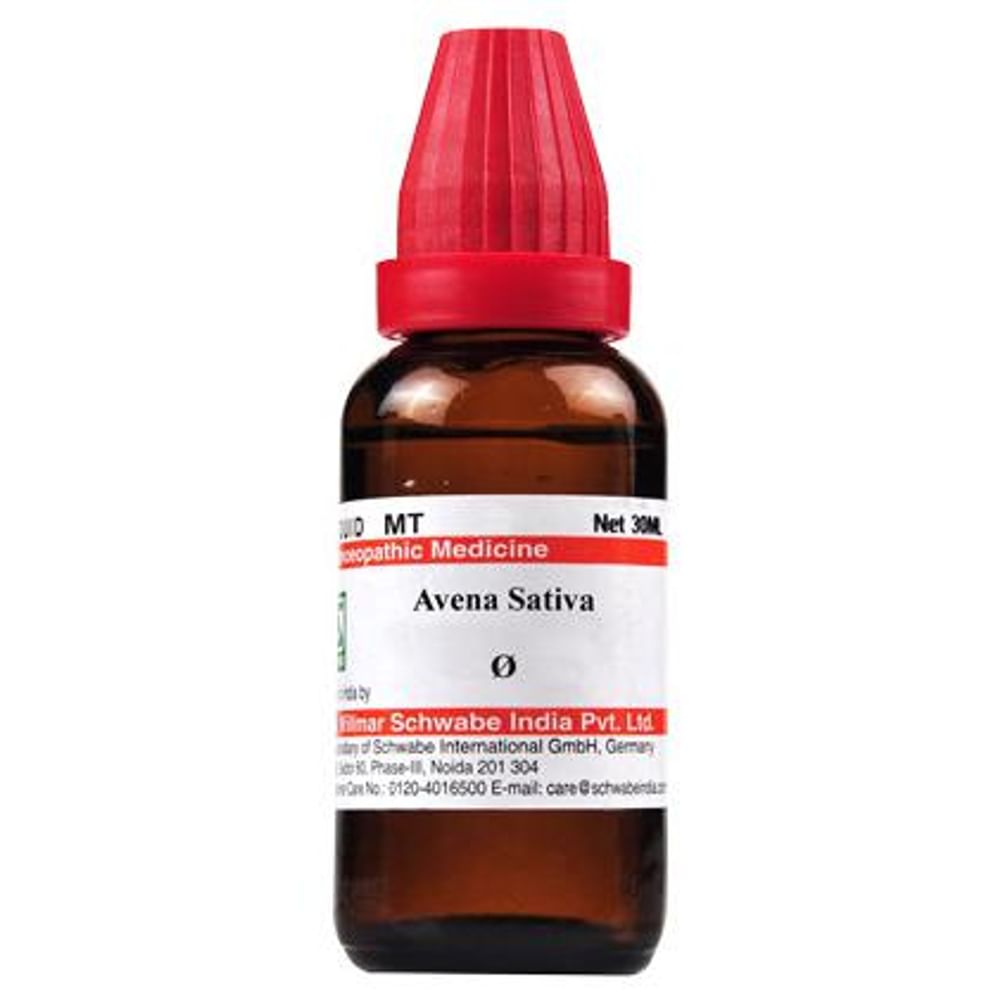 Dr Willmar Schwabe India Avena Sativa Mother Tincture Q Dr Willmar Schwabe India Avena Sativa Mother Tincture Q