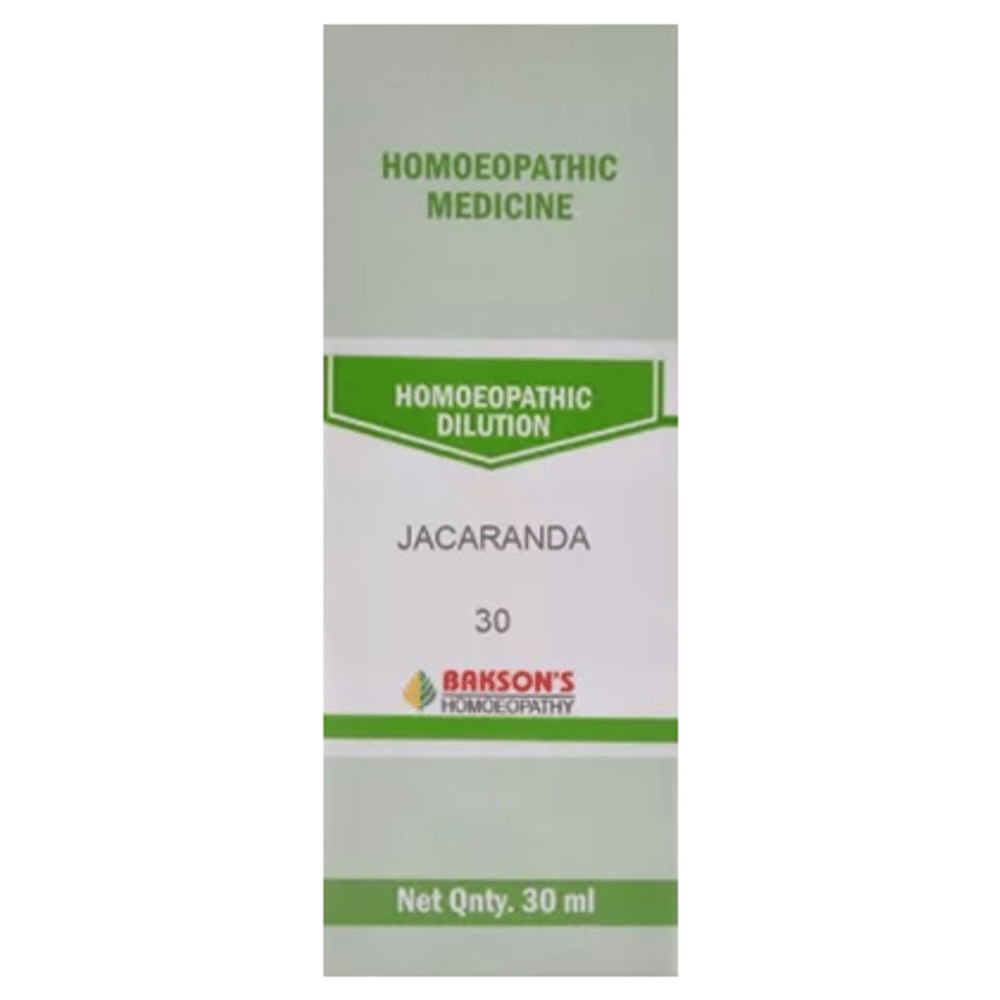 Bakson's Homeopathy Jacaranda Dilution 30