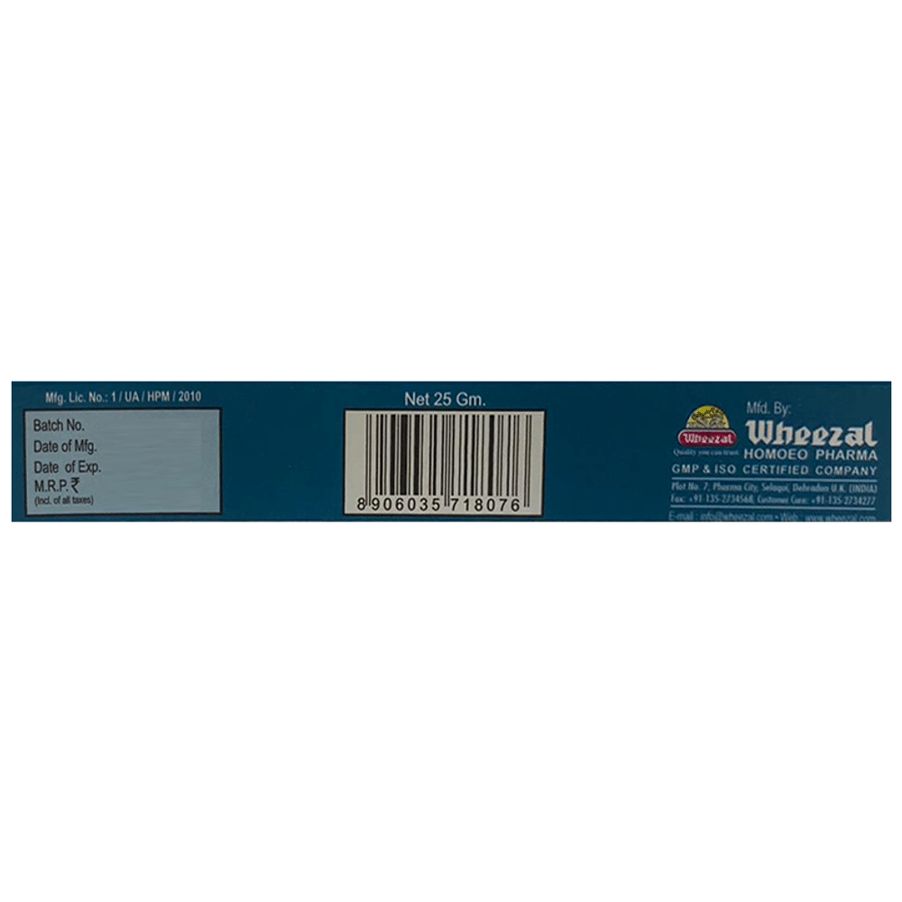 Wheezal Chrysarobinum Ointment Wheezal Chrysarobinum Ointment