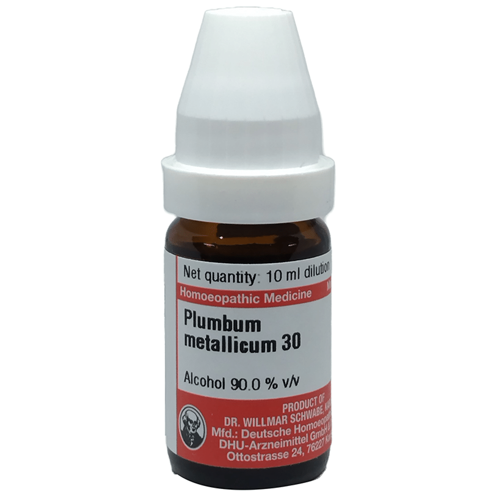 Dr Willmar Schwabe Germany Plumbum Metallicum Dilution 30 Dr Willmar Schwabe Germany Plumbum Metallicum Dilution 30