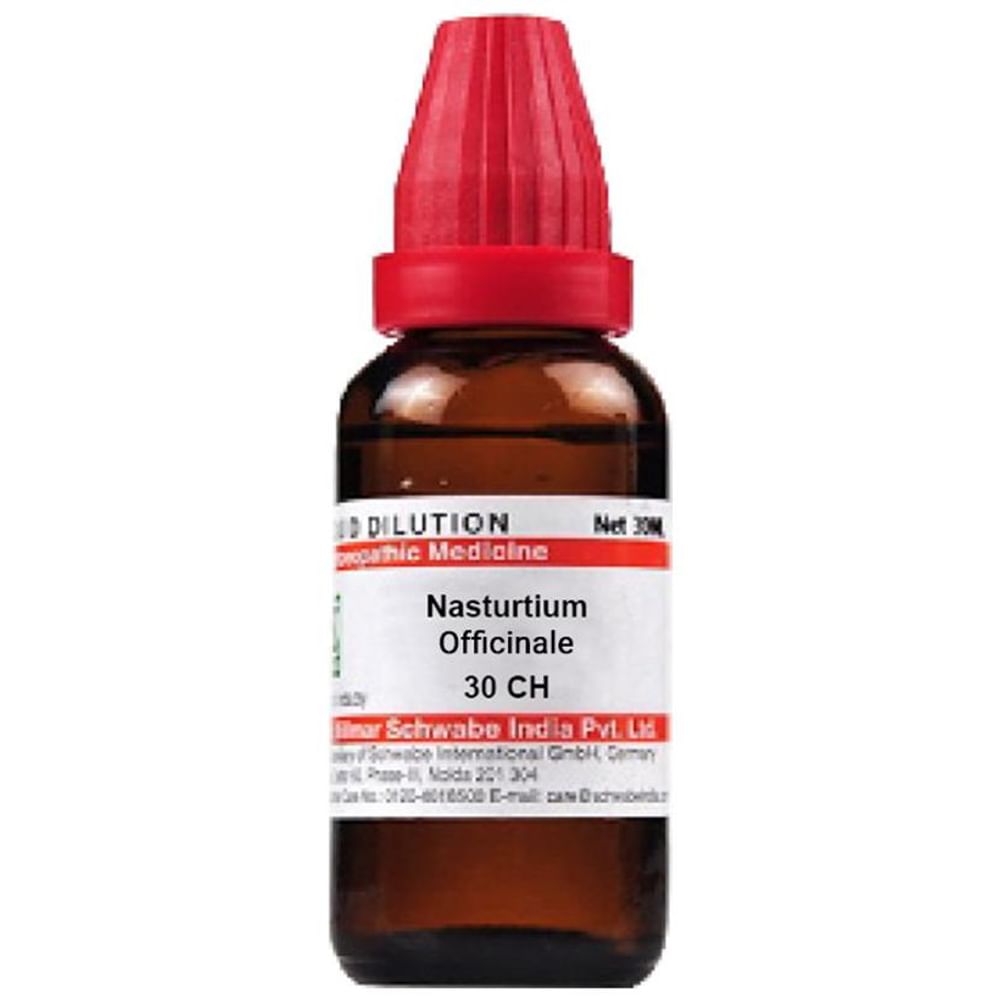 Dr Willmar Schwabe India Nasturtium Officinale Dilution 1000 CH Dr Willmar Schwabe India Nasturtium Officinale Dilution 1000 CH