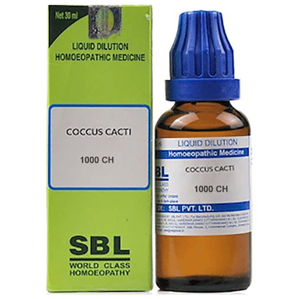 SBL Coccus Cacti Dilution 1000 CH SBL Coccus Cacti Dilution 1000 CH