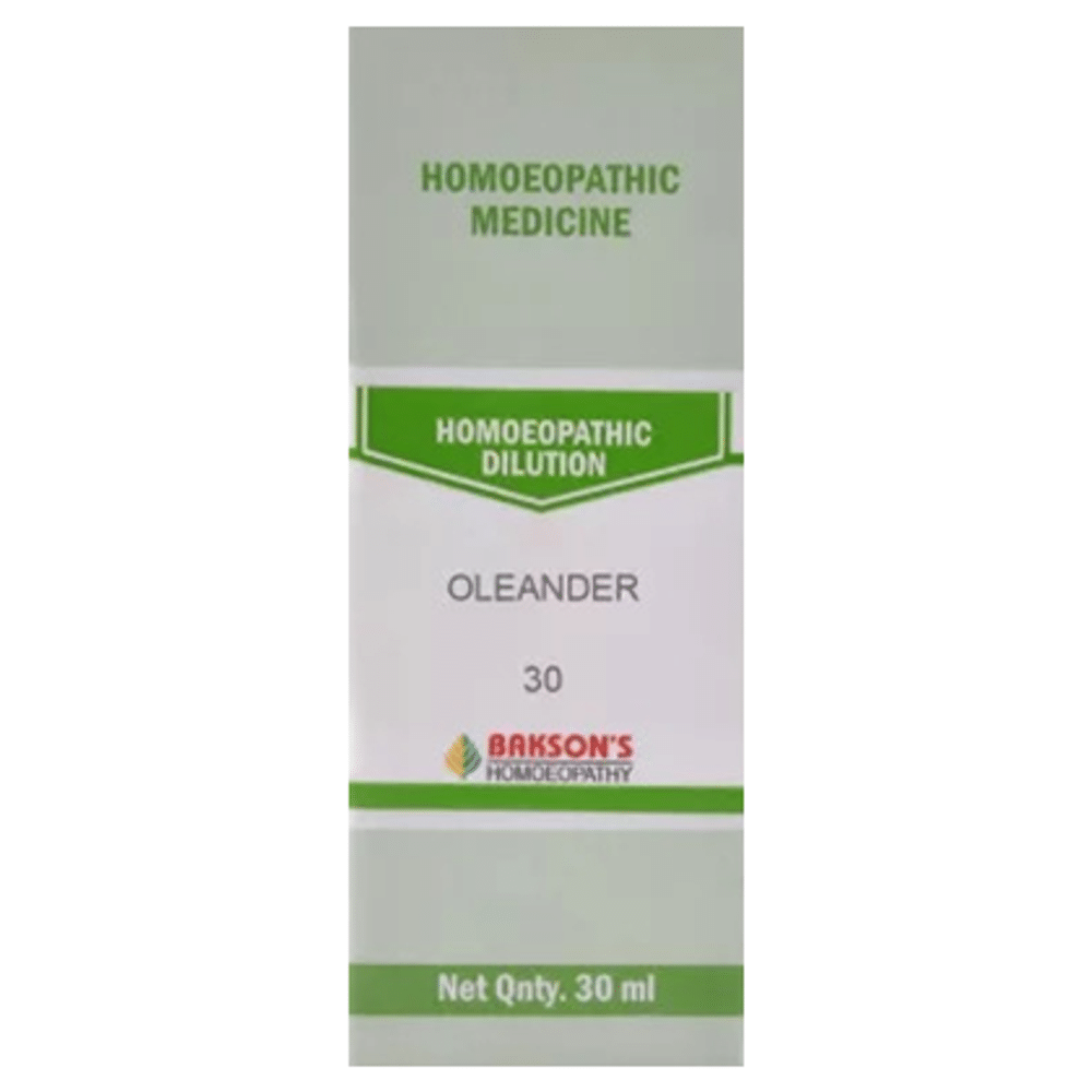 Bakson's Homeopathy Oleander Dilution 30