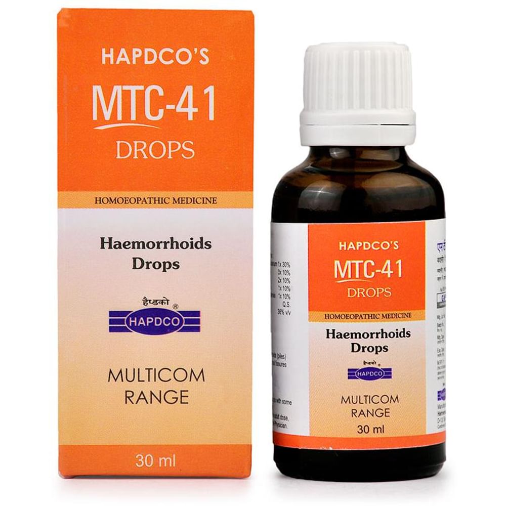 Hapdco MTC-41 Haemorrhoids Drop Hapdco MTC-41 Haemorrhoids Drop
