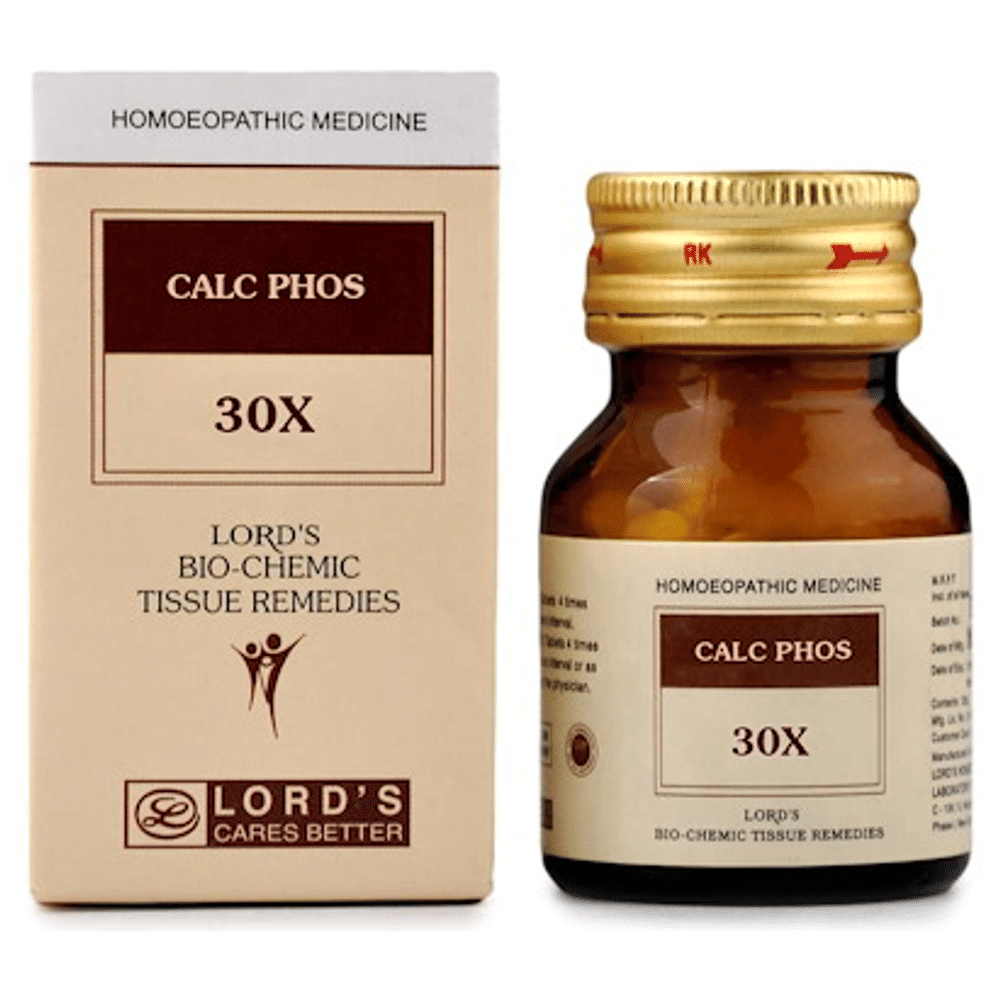 Lord's Calc Phos Biochemic Tablet 30X Lord's Calc Phos Biochemic Tablet 30X