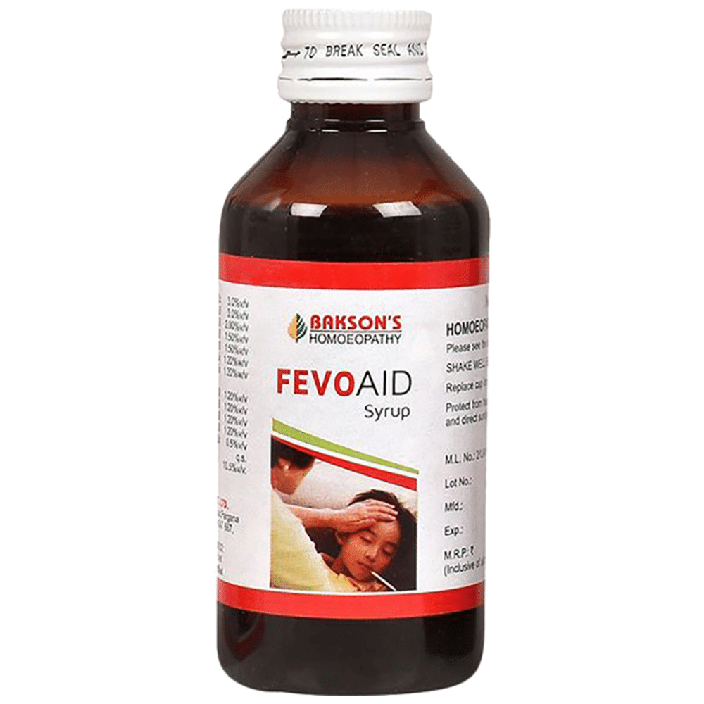 Bakson's Homeopathy Fevo Aid Syrup Bakson's Homeopathy Fevo Aid Syrup