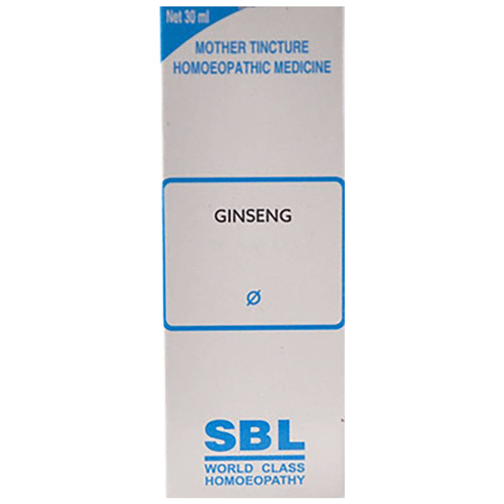 SBL Ginseng Mother Tincture Q SBL Ginseng Mother Tincture Q
