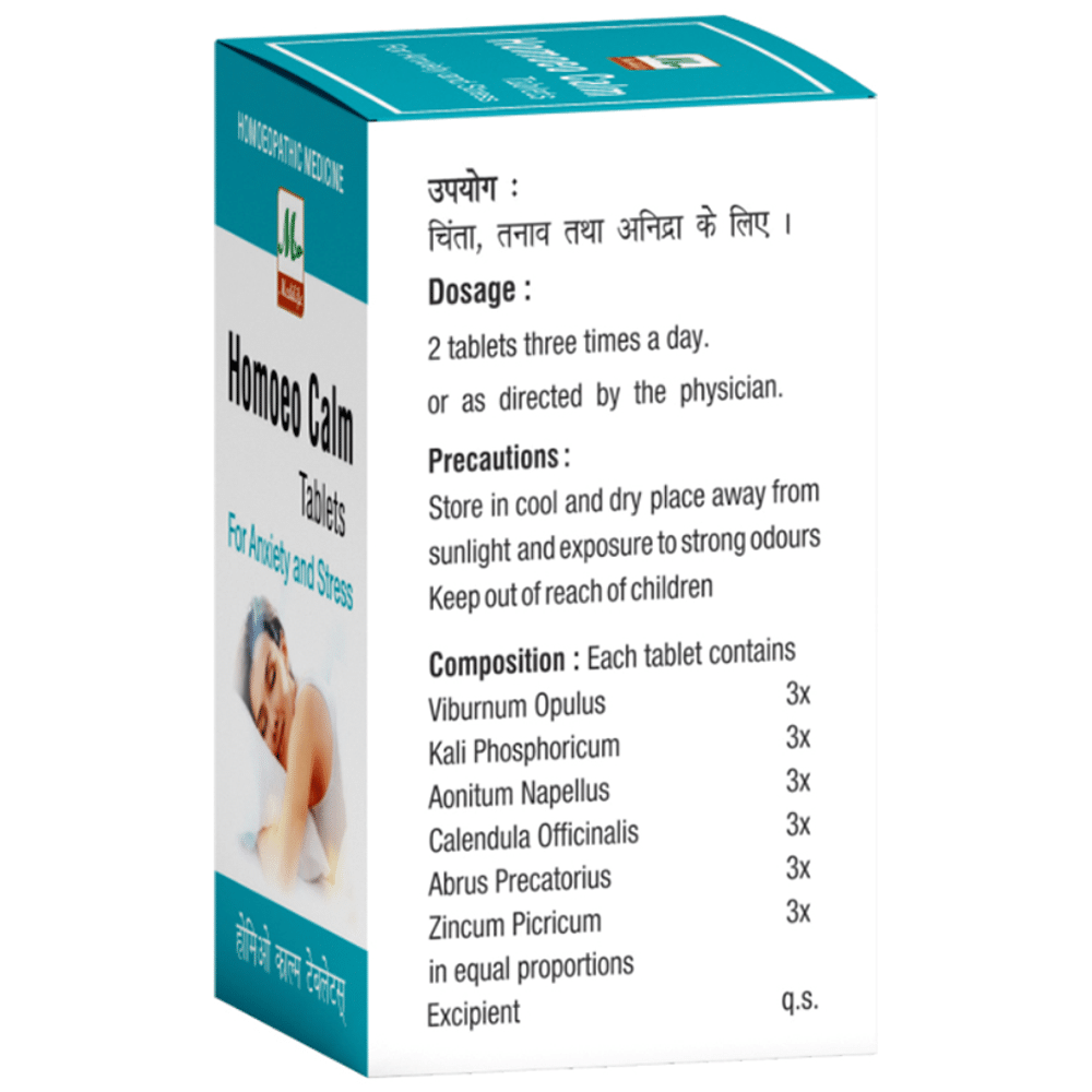 Medilife Homoeo Calm Tablet (25gm Each) Medilife Homoeo Calm Tablet (25gm Each)