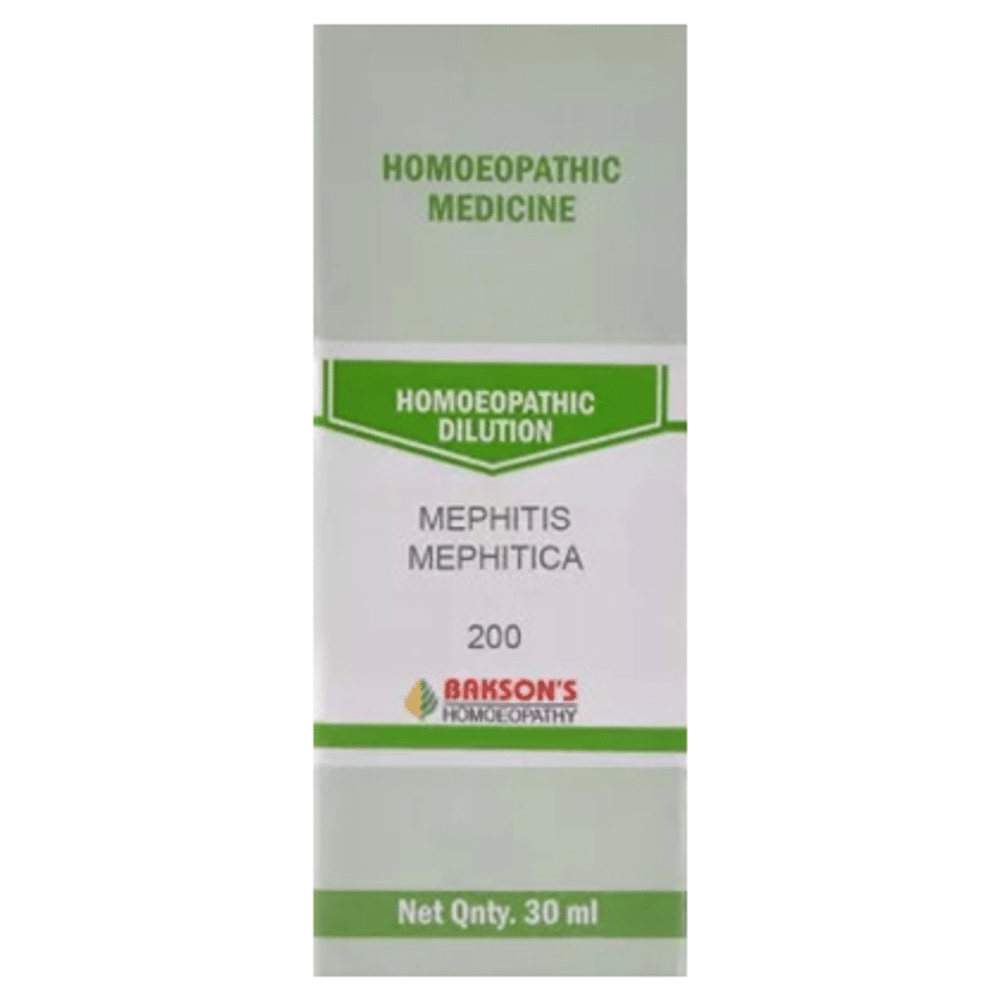 Bakson's Homeopathy Mephitis Mephitica Dilution 200
