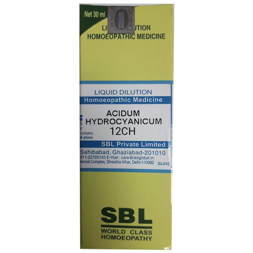 SBL Acidum Hydrocyanicum Dilution 12 CH
