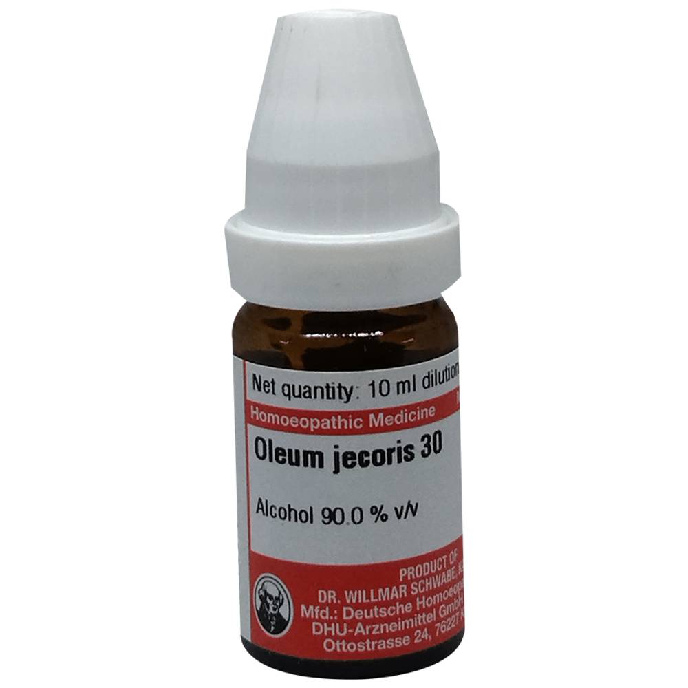 Dr Willmar Schwabe Germany Oleum Jecoris Dilution 30 Dr Willmar Schwabe Germany Oleum Jecoris Dilution 30