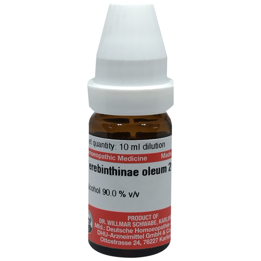 Dr Willmar Schwabe Germany Terebinthinae Oleum Dilution 200 Dr Willmar Schwabe Germany Terebinthinae Oleum Dilution 200