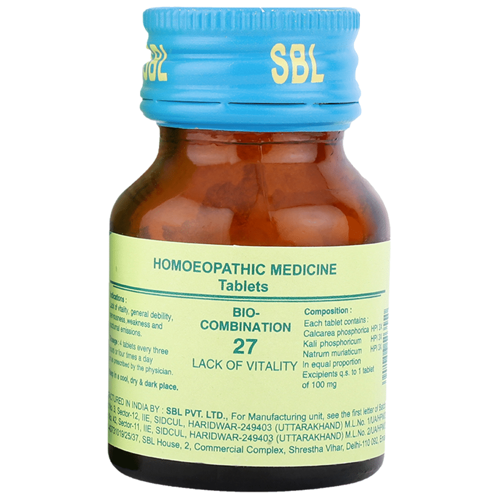 SBL Bio-Combination 27 Tablet SBL Bio-Combination 27 Tablet