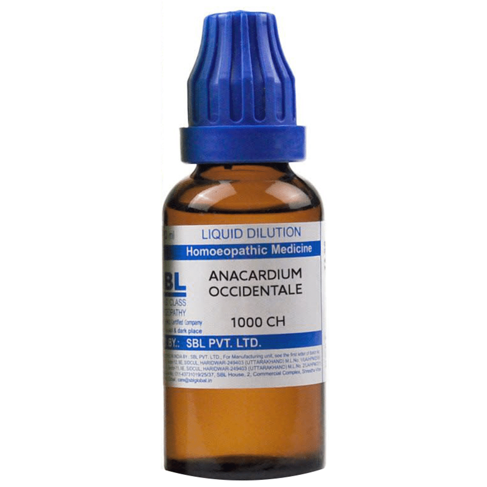 SBL Anacardium Occidentale Dilution 1000 CH SBL Anacardium Occidentale Dilution 1000 CH