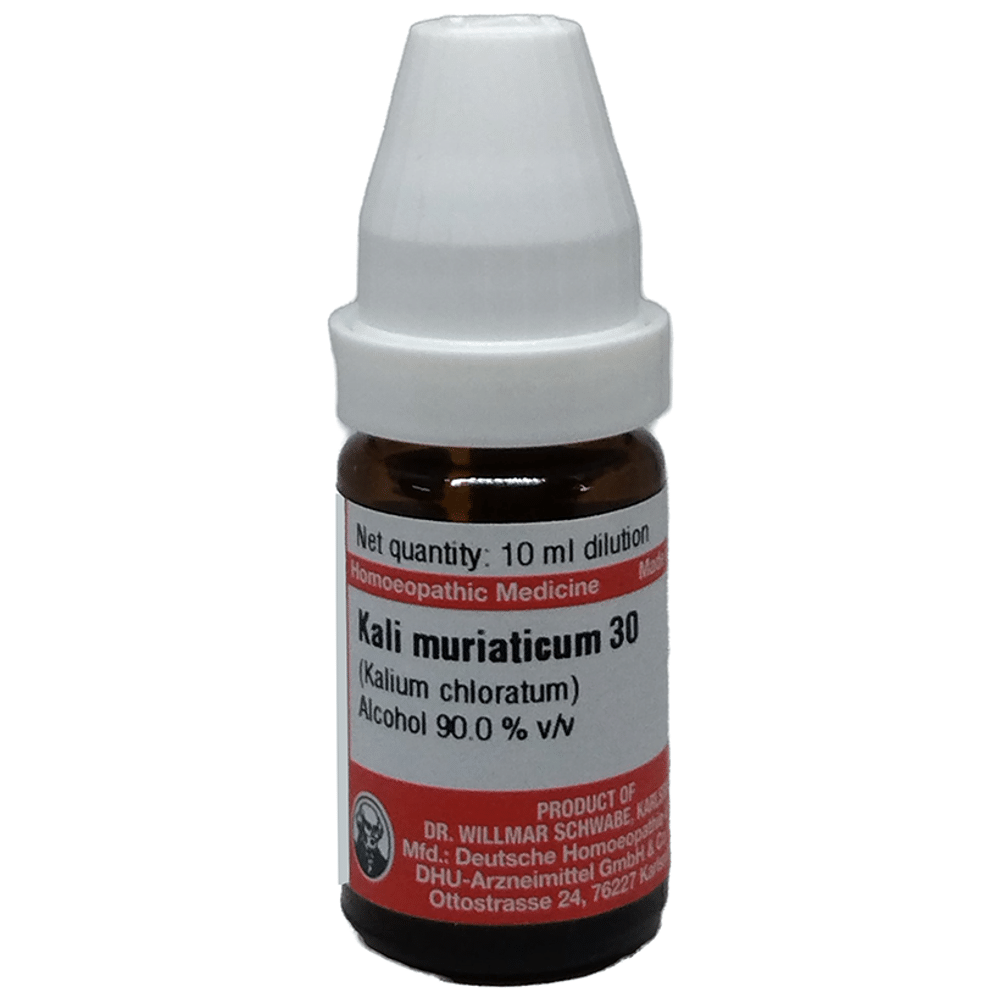 Dr Willmar Schwabe Germany Kali Muriaticum Dilution 30 Dr Willmar Schwabe Germany Kali Muriaticum Dilution 30