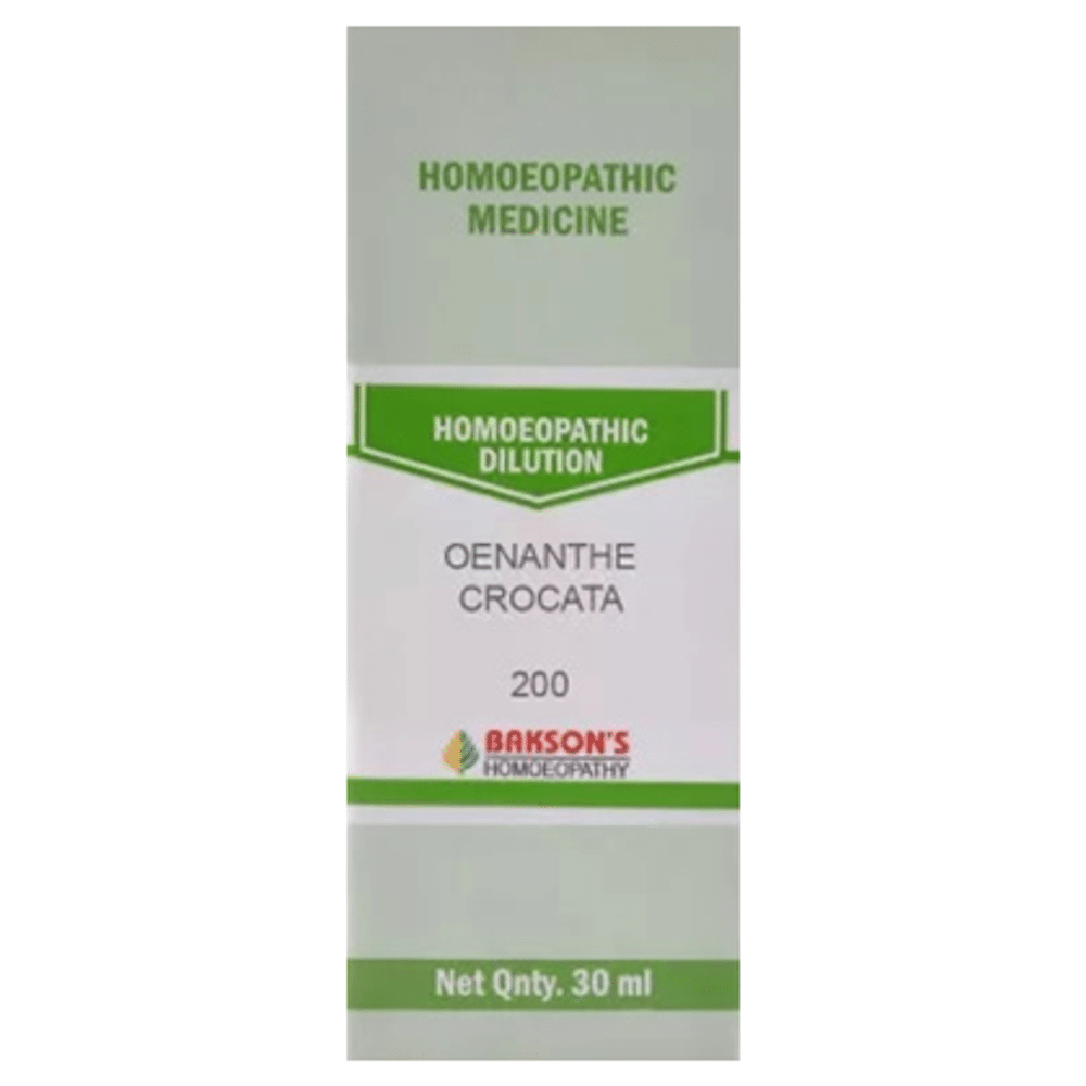 Bakson's Homeopathy Oenanthe Crocata Dilution 200