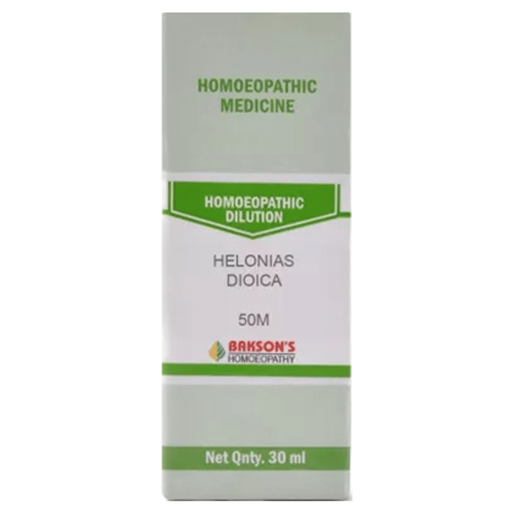 Bakson's Homeopathy Helonias Dioica Dilution 50M Bakson's Homeopathy Helonias Dioica Dilution 50M