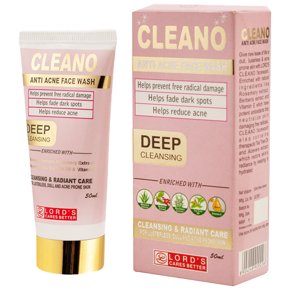 Lord's Cleano Anti Acne Face Wash Lord's Cleano Anti Acne Face Wash