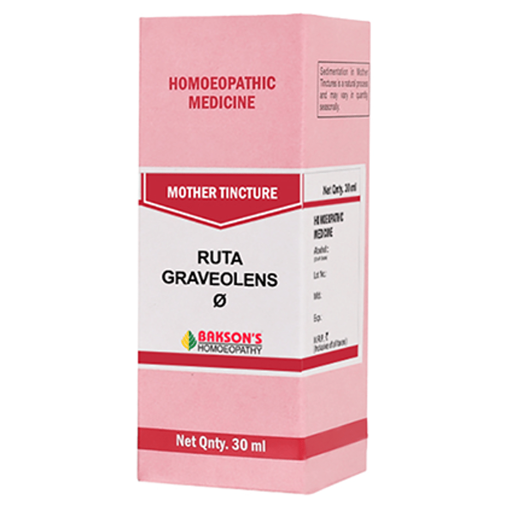 Bakson's Homeopathy Ruta Graveolens Mother Tincture Q Bakson's Homeopathy Ruta Graveolens Mother Tincture Q